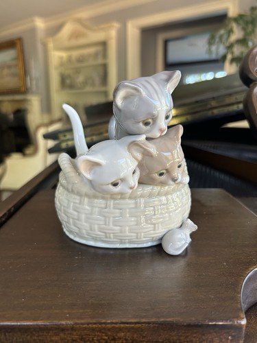 Lladro curious kittens - lladro,